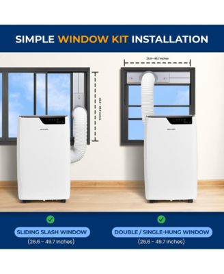 Portable Air Conditioner & Heater, 12000 BTU, Wi-Fi Control