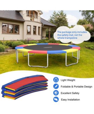 14 Feet Waterproof and Tear-Resistant Universal Trampoline Safety Pad Spring Cover