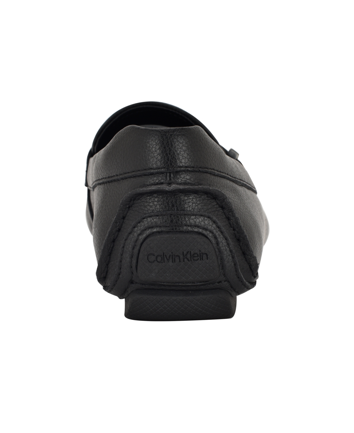 Calvin Klein Men's Oliver Logo Gross Grain Loafers In Black