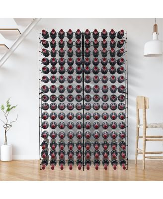 150-Bottle Freestanding Wine Rack Stand - Perfect Storage for Kitchen, Dining Room, Bar, or Wine Cellar