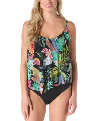 Captivate Bra Sized Tankini Top Bikini Bottoms