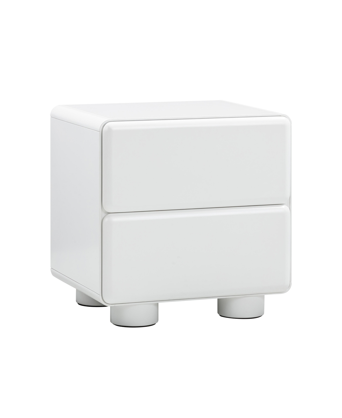 Shop Tov Furniture 18" Wood Nightstand In White