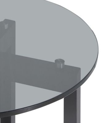 Macy's Emila Living Room Collection In Black Sintered Stone,silver Sky
