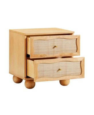 17" Wood Nightstand