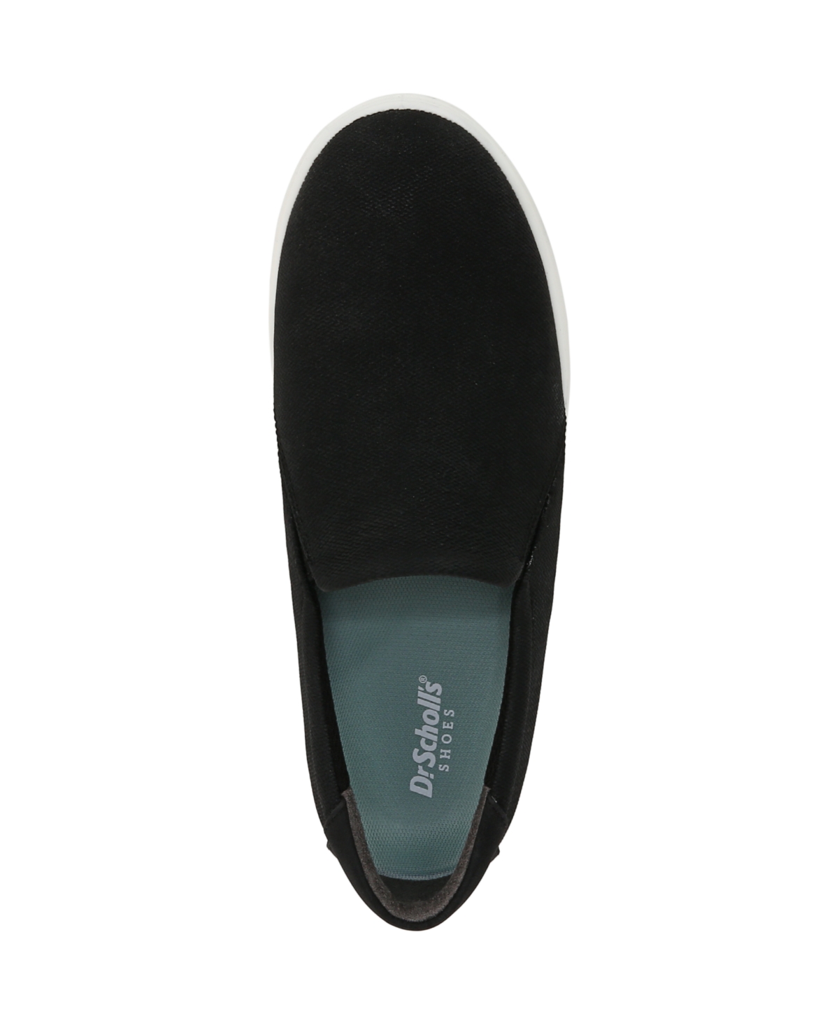 Shop Dr. Scholl's Women's Madison Cloud Slip On Sneakers In Black Faux Leather