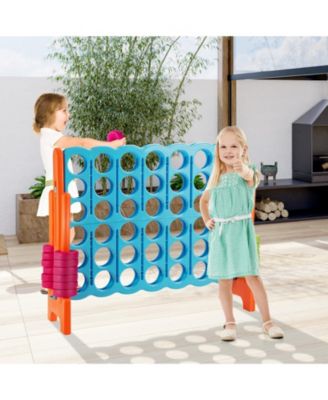 4 in A Row 4-to-Score Giant Jumbo Game Set for Family Party Holiday