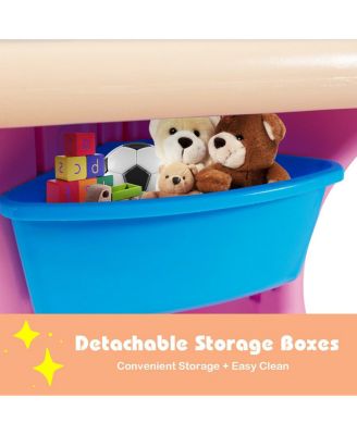 In/Outdoor 3-Piece Plastic Children Play Table & Chair Set