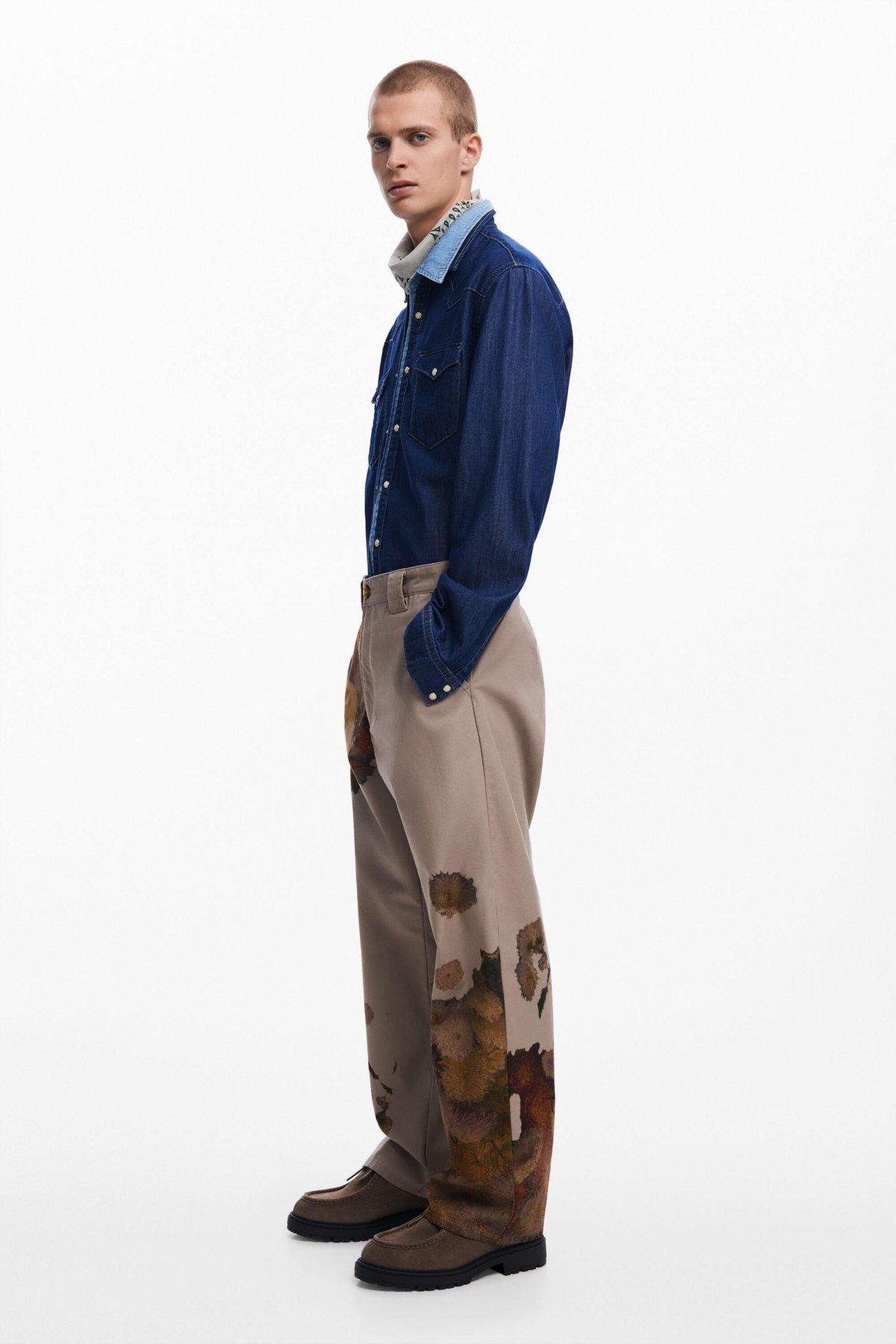 Desigual Men's Floral print pants