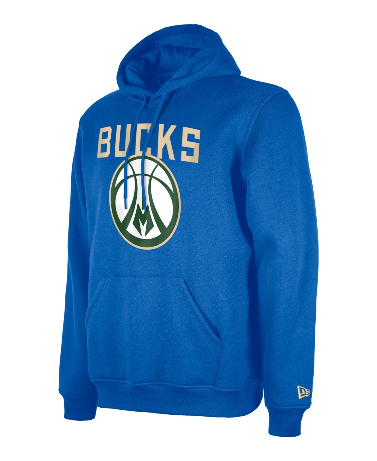 Shop New Era Men's Light Blue Milwaukee Bucks 2024/25 City Edition Pullover Hoodie