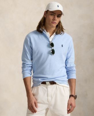 Polo Ralph Lauren Men's Cotton-Blend Jacquard Pullover Sweatshirt