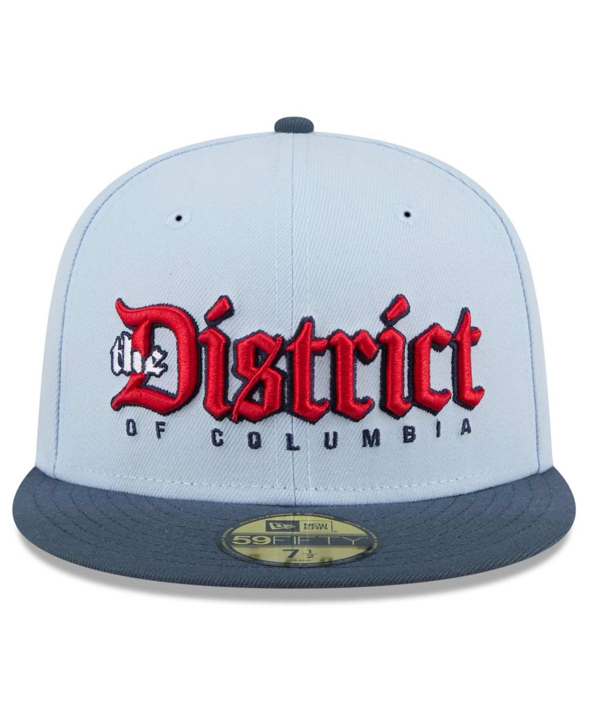 New Era Men'sWashington Wizards 2024/25 City Edition 59FIFTY Fitted Hat - Light Blue