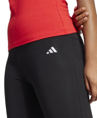 Women's Essentials Small Logo Flared Leggings