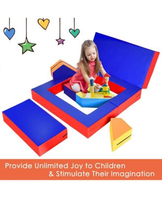 4-in-1 Crawl Climb Foam Shapes Toddler Kids Playset