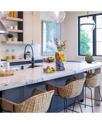 Clear Plastic Container Bins W/ Lids (Small 4 Pack)