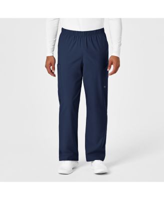 Plus Size W123 Unisex Multi-Cargo Scrub Pant