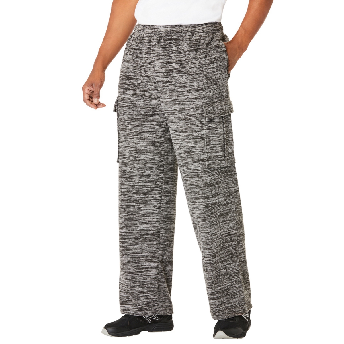 KingSize Big & Tall Explorer Plush Fleece Cargo Pants