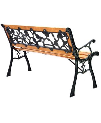 49.5 Inch Patio Park Garden Porch Chair Bench