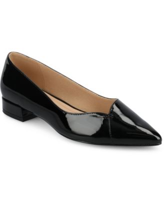 Women's Carmin Block Heel Pointed Toe Flats