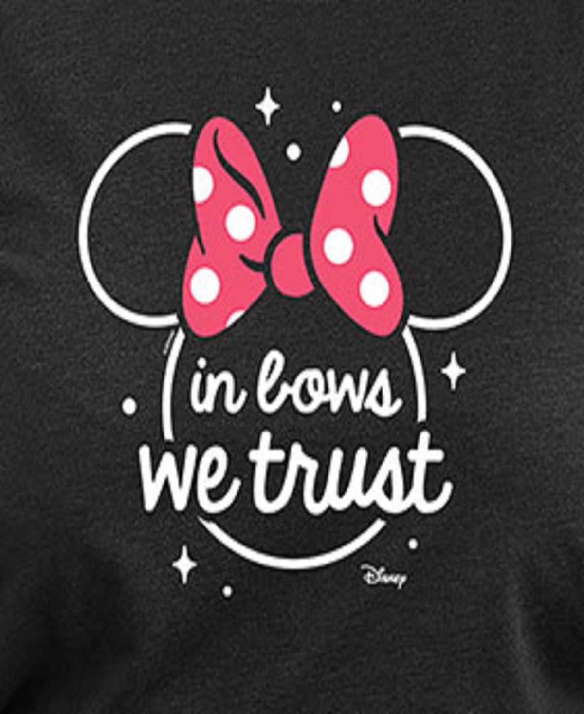 Hybrid Apparel Plus Size Disney Minnie Mouse In Bows We Trust Graphic Pullover T-shirt In Gray