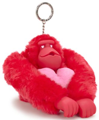 Kipling Valentine Extra Large Monkey Keychain - Macy's