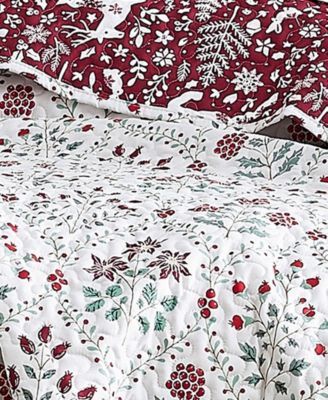 Holiday Harmony 7-Pc. Quilt Set, King/California King