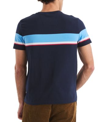 Men's Striped Cotton-Blend Classic-Fit T-Shirt
