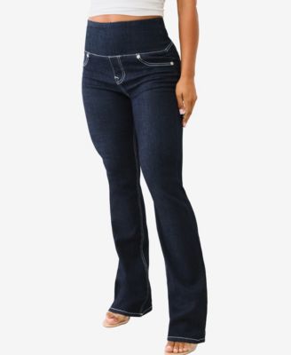 Women's Truly Snatched Becca Bootcut Pull On Jeans
