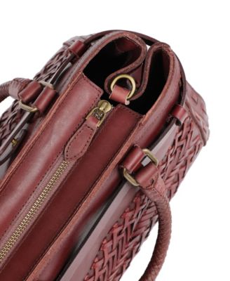 Women's Genuine Leather Lantana Satchel Bag