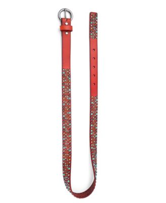 Women's Amazonite Leather Belt