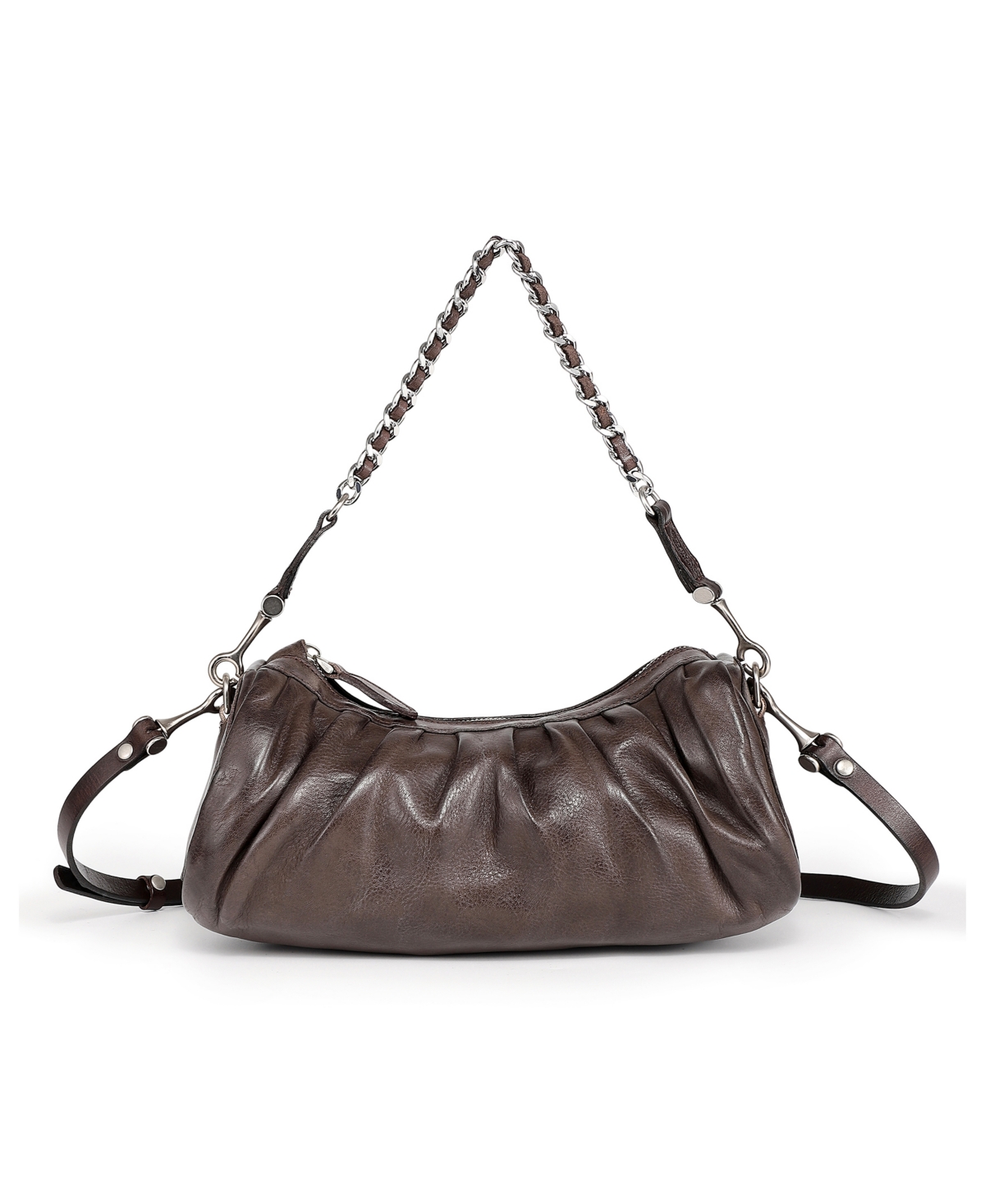 Old Trend Foxglove Convertible Mini Hobo Bag In Taupe