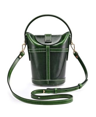 Begonia Vintage Bucket Crossbody Bag