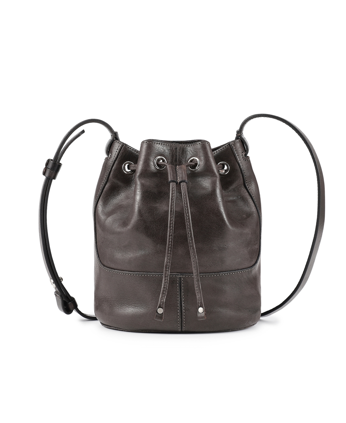 Old Trend Crocus Convertible Bucket Bag In Gray