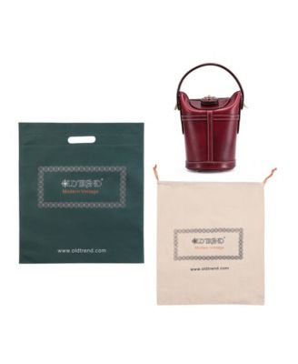 Begonia Vintage Bucket Crossbody Bag