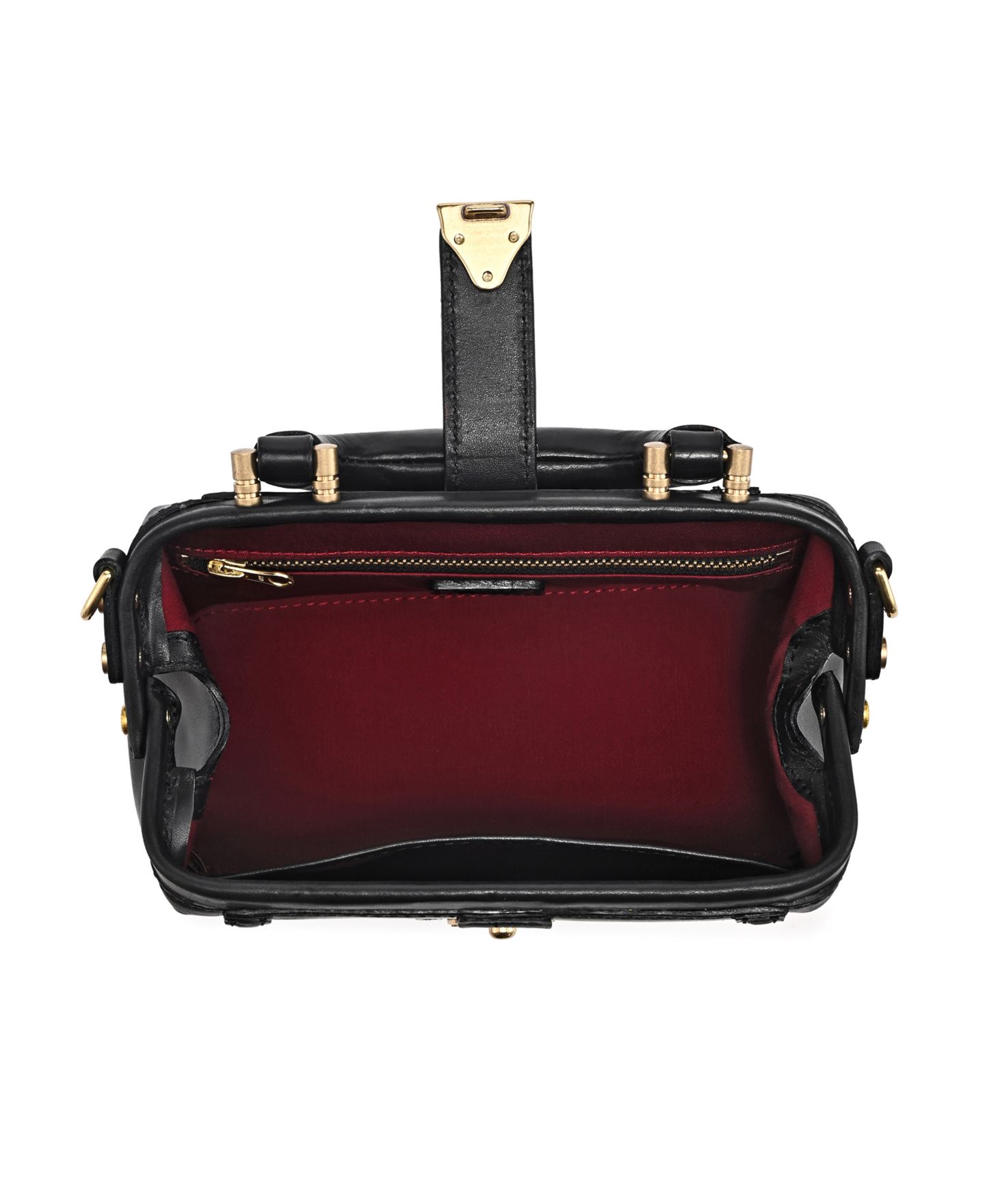 Женская сумка OLD TREND Azalea Mini Doctor Satchel, цвет: Чёрный — фото 4