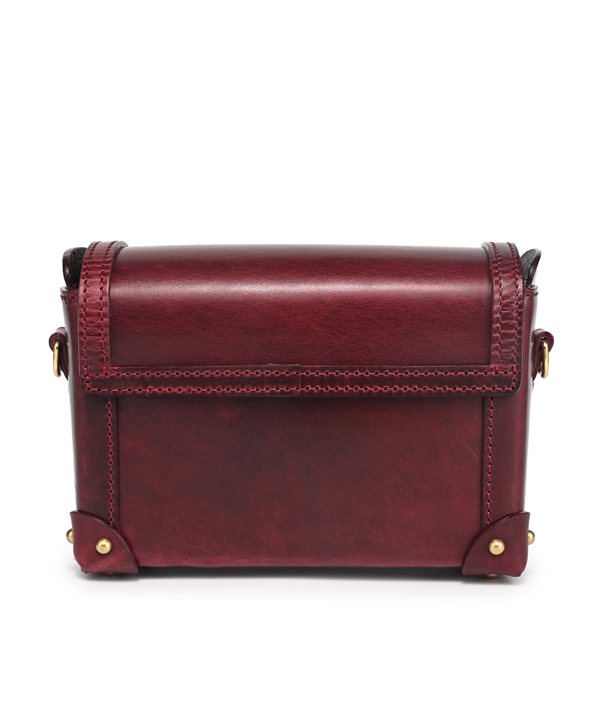Old Trend Azalea Vintage Case Crossbody Bag In Maroon