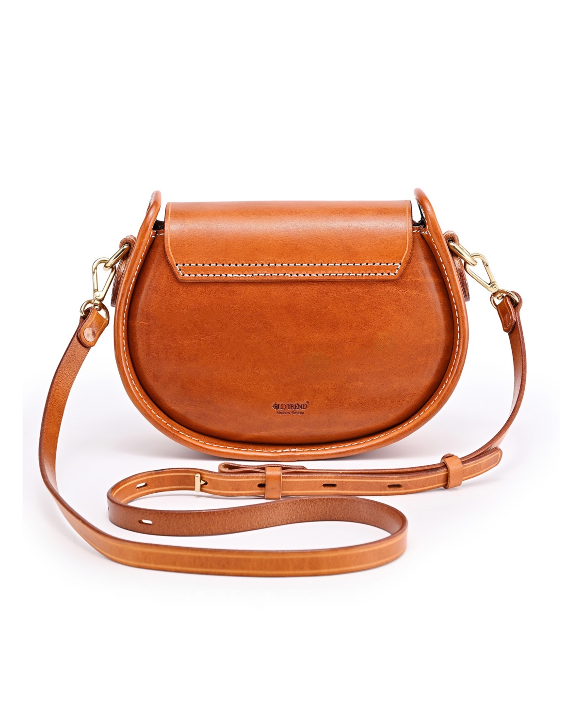 Old Trend Begonia Vintage Crossbody Bag In Caramel