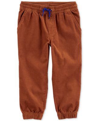 Carter's - Toddler Boys Cotton Pull-On Corduroy Jogger Pants