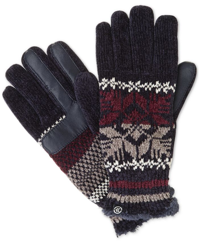 Isotoner Signature Isotoner Women's Birdseye Diamond Fairisle SmarTouch