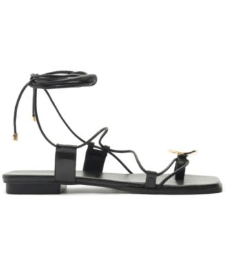 Women's Siena Square Toe Ring Flat Sandals