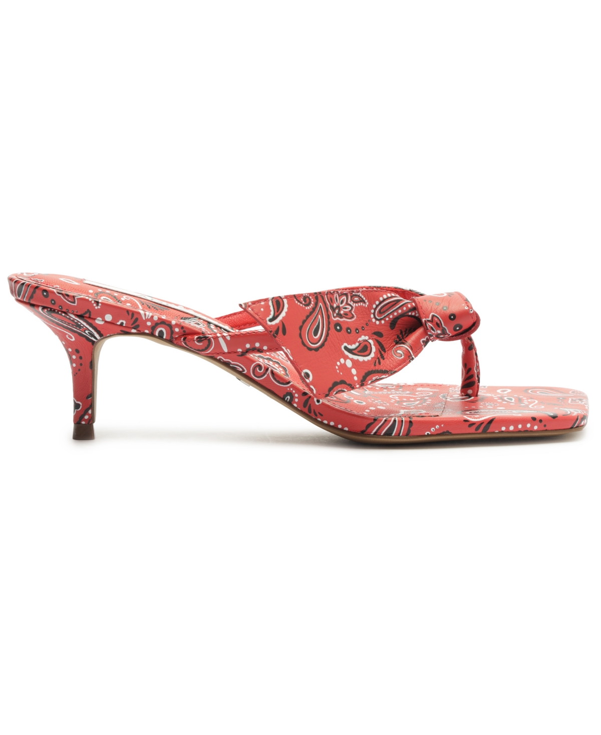 Arezzo Women's Lidia Mid Stiletto Sandals In Red Multi