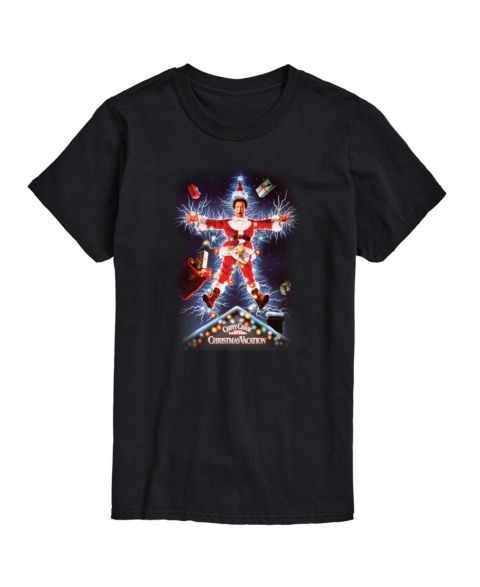 Мужская футболка AIRWAVES National Lampoons Christmas Vacation Short Sleeve, цвет: Чёрный