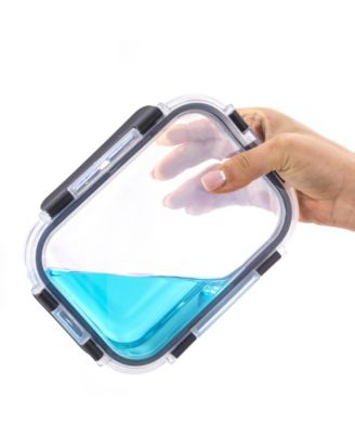 2-Sectional Set of 5 Food Prep Storage Containers