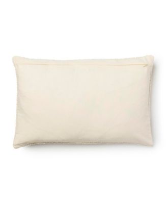 Madera Cross Weave Decorative Pillow Cover, 14" x 20"