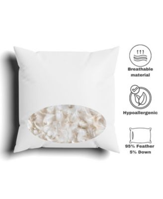 Madera Cross Weave Throw Pillow Covers, 22"x 22", Set of 2