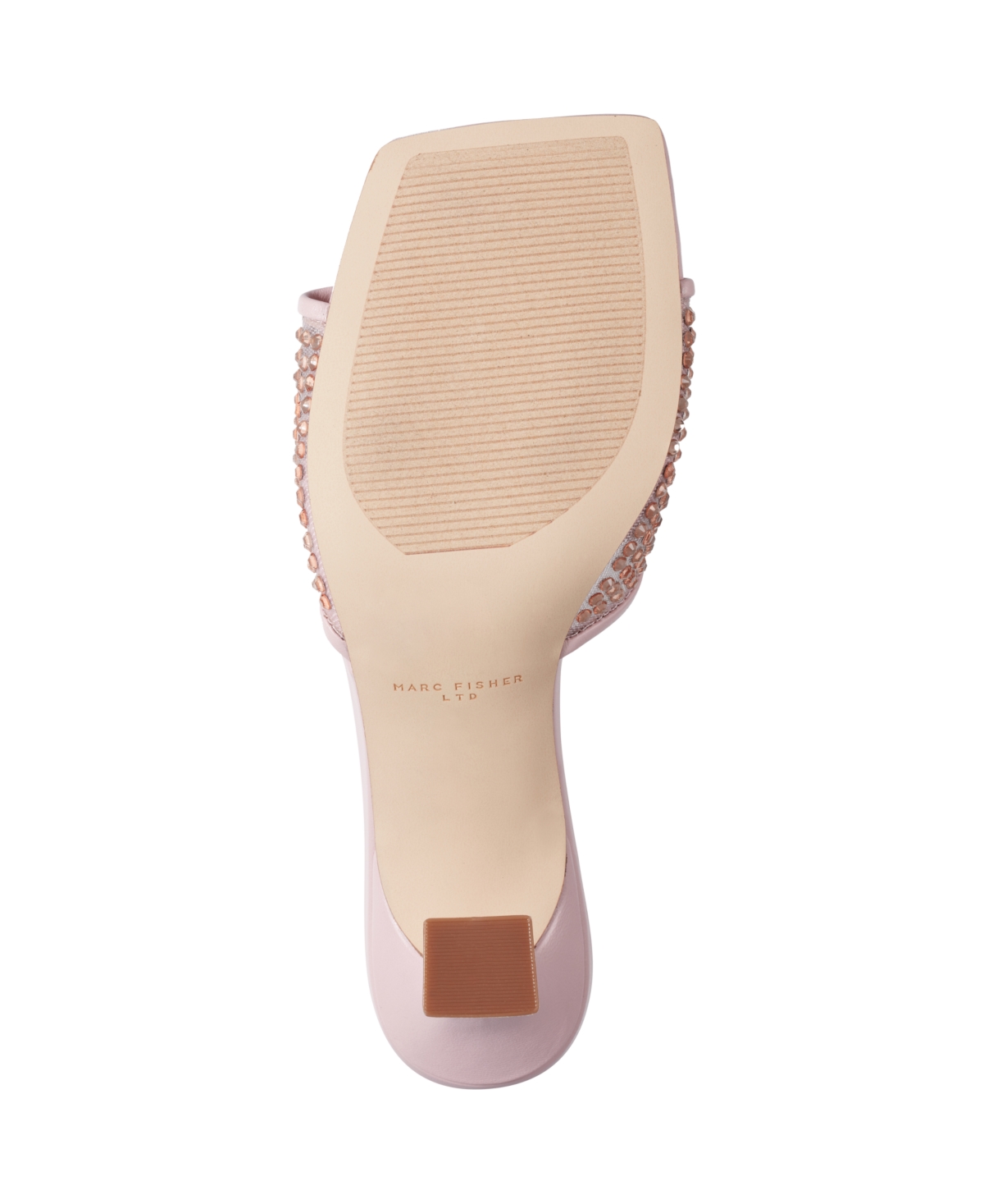 Marc Fisher Ltd Delaney Slide Sandal In Light Pink