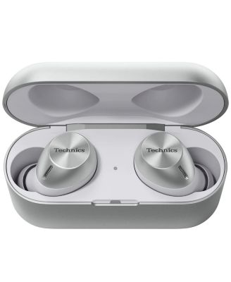 ANC, LDAC, 3-Device Multipoint, HiFi Sound, Great Calls, Bluetooth, USB-C Charging - Technics EAH-AZ40M2-S True Wireless Earbuds II