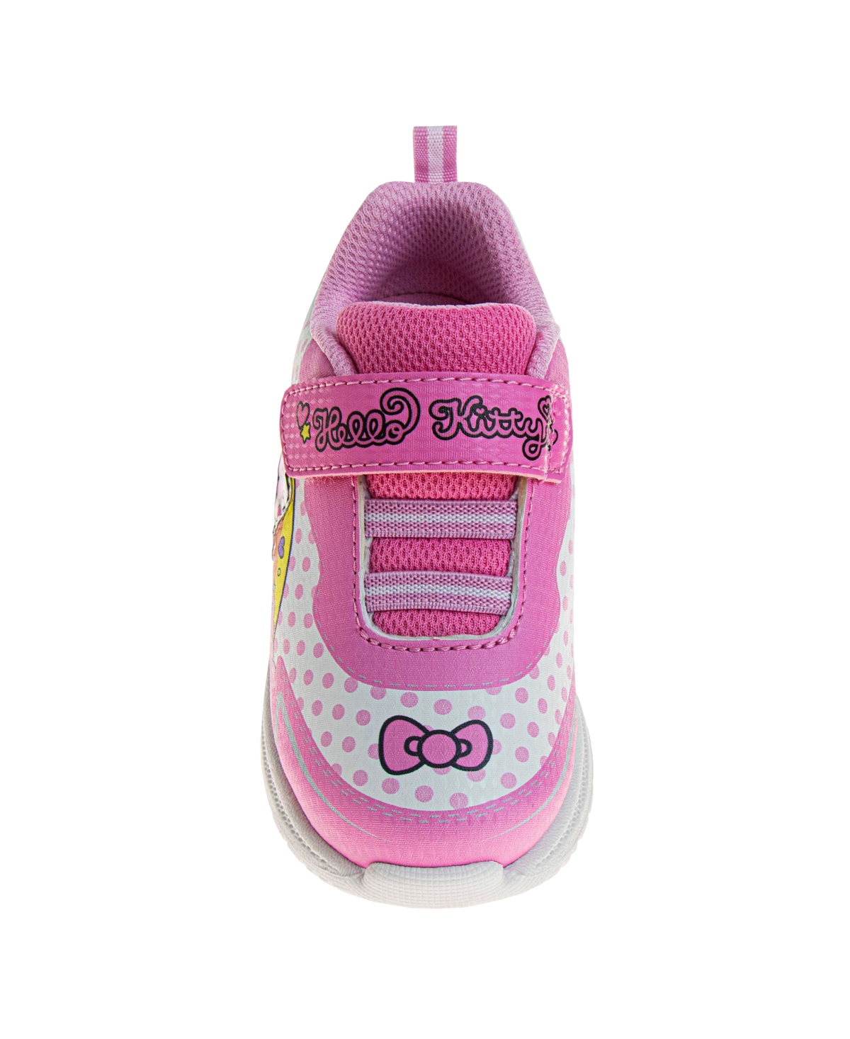 Hello Kitty Toddler And Little Girls Light Up Fashion Sneakers In Pink