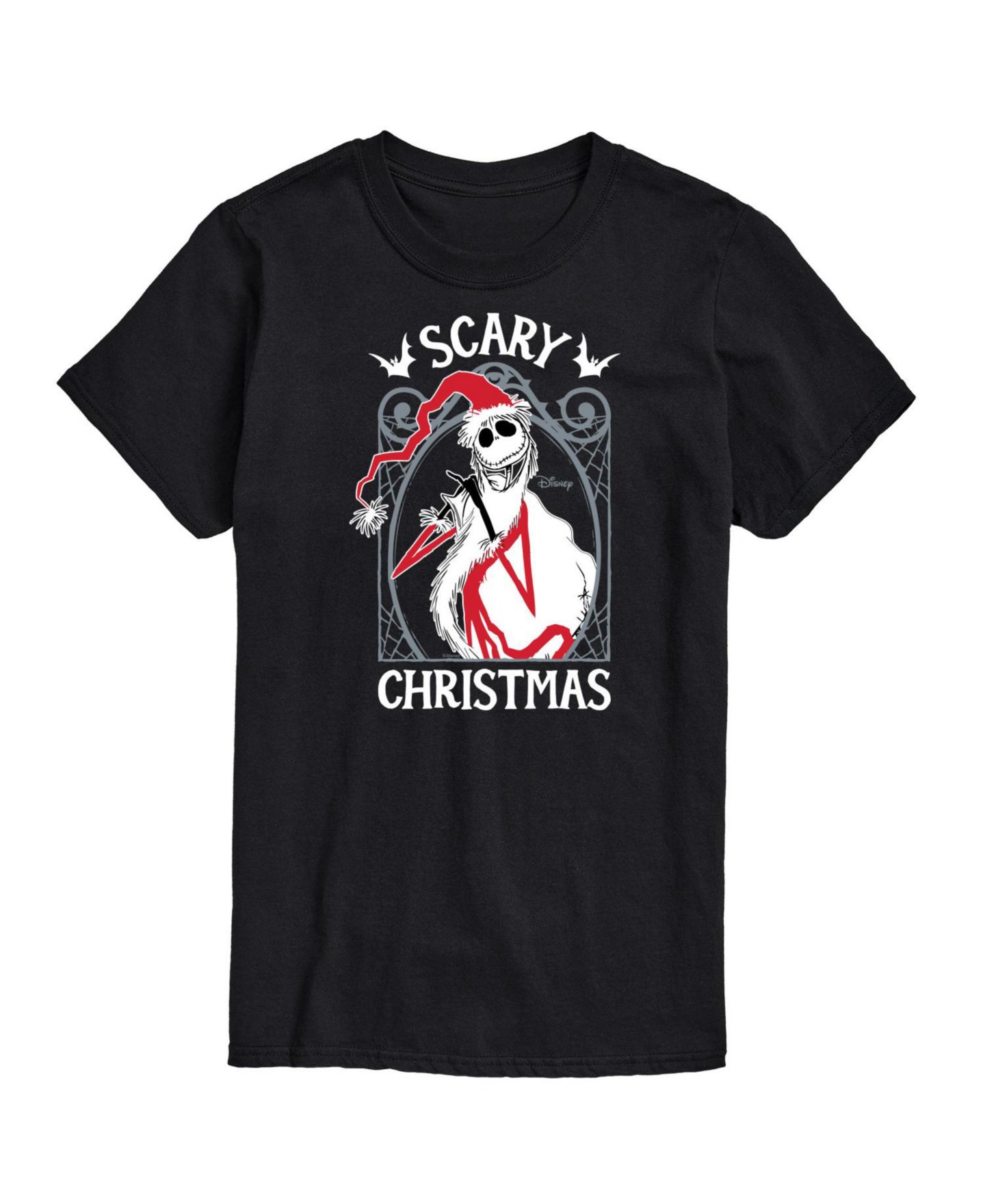 Мужская футболка AIRWAVES Nightmare Before Christmas Scary Short Sleeve, цвет: Чёрный — фото 1