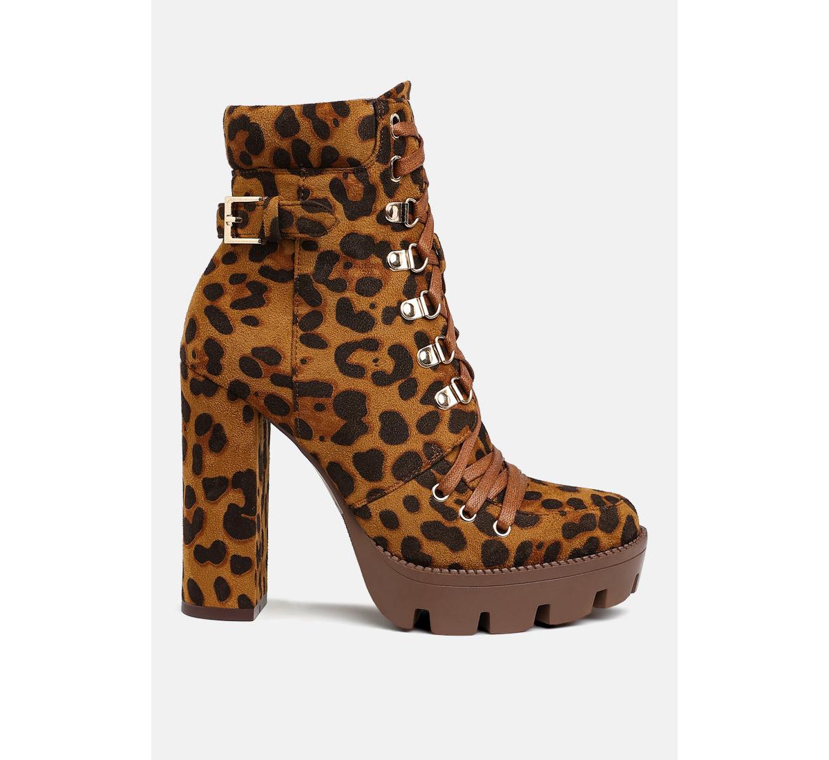 London Rag Palmetto Snake Skin Ankle Boots