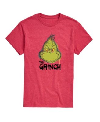 Men's The Grinch Face Short Sleeve Tee
